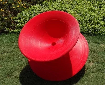 Outdoor Toy Bench Plastic Creative Gyroscopes 360 Rotating Stools Children's Adult Family Amusement Parks Living Room Chairs