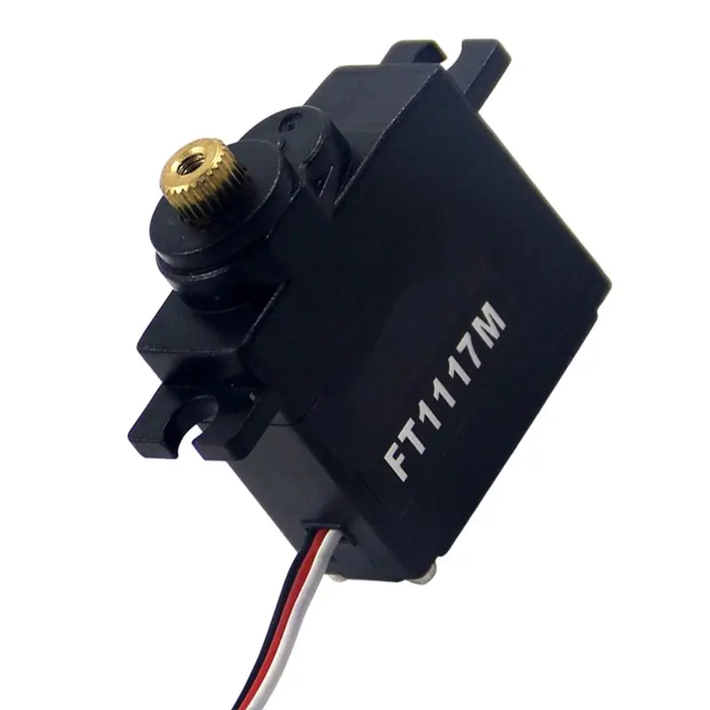 B49C FT1117M Spline Output Miniature-Sized 3.5Kg 17G Mini Servo Motor For STEM Robot Car Projects