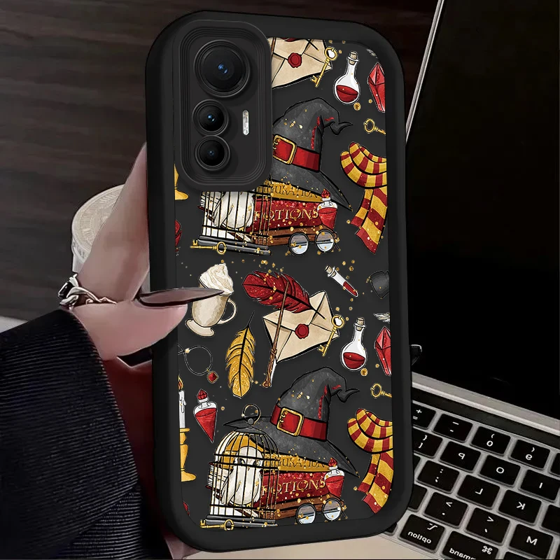 Magic Potters Wand Harries Case For Xiaomi Poco X7 X6 X5 X3 NFC F7 F6 F5 F3 M7 M6 Pro 4G 5G Mi 12 11 Lite NE 5G 13T 12T 11T Pro view 3