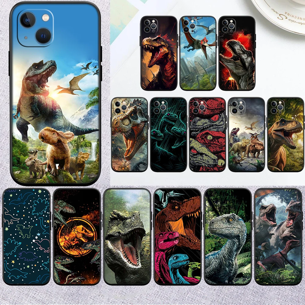 IO19 Dinosaur Phone Case for Samsung Galaxy A52S A53 A55 A56 A70 A71 A72 A73 F06 F16 F56 S10e S10 S10+ Plus