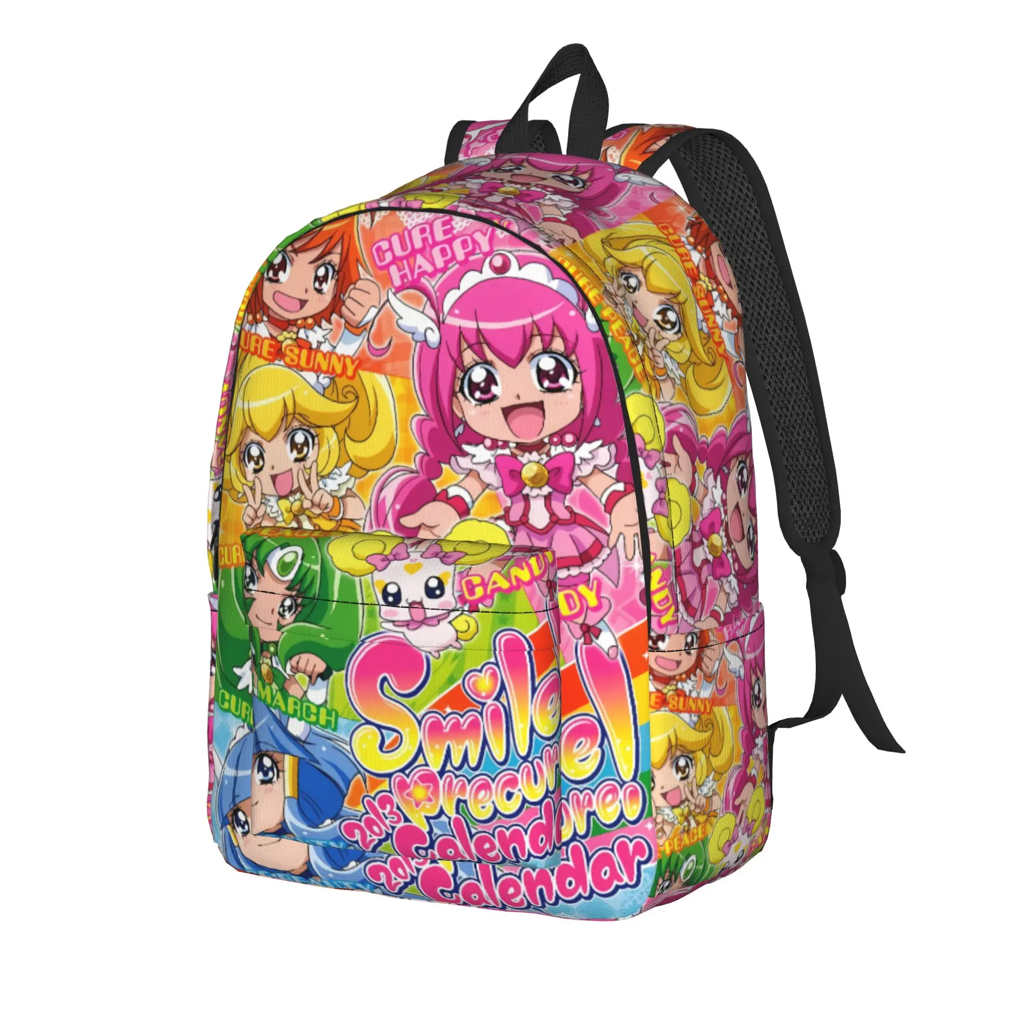 Pretty Cure Pencil Case Kawaii Zipper Pencil Bag Girls Boys Retro University School Pencil Cases Stationery Organizer