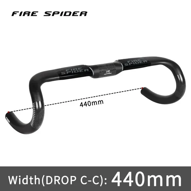 FIRE SPIDER Carbon Fiber Road Bicycle Handlebar Ultralight Carbon