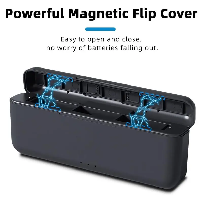 [NEW!A25P】 Triple Battery For DJI Action Osmo Action 5 Pro Osmo Action