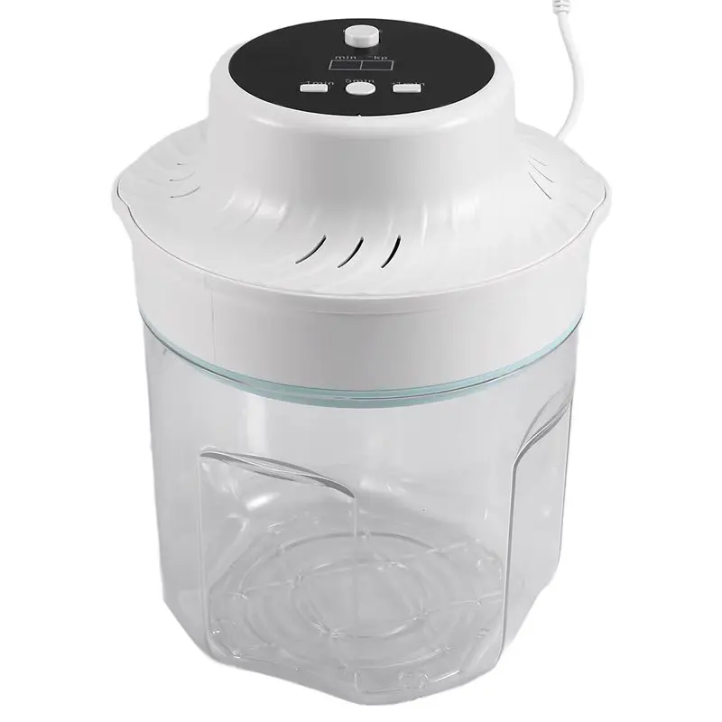 Máquina removedora de bolhas de resina a93z, artesanato para resina epóxi 3l 99,9% remoção de bolhas em 5 min, desgaseificação a vácuo plugue ue