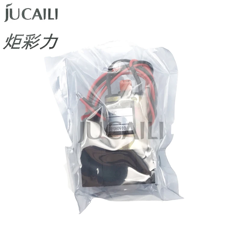 

Насос для чернил Jucaili, 2 шт., для экосольвентных принтеров, 3 Вт, 24 В постоянного тока, 100-200 мл, малый чернильный насос для принтеров Human Galaxy Xuli