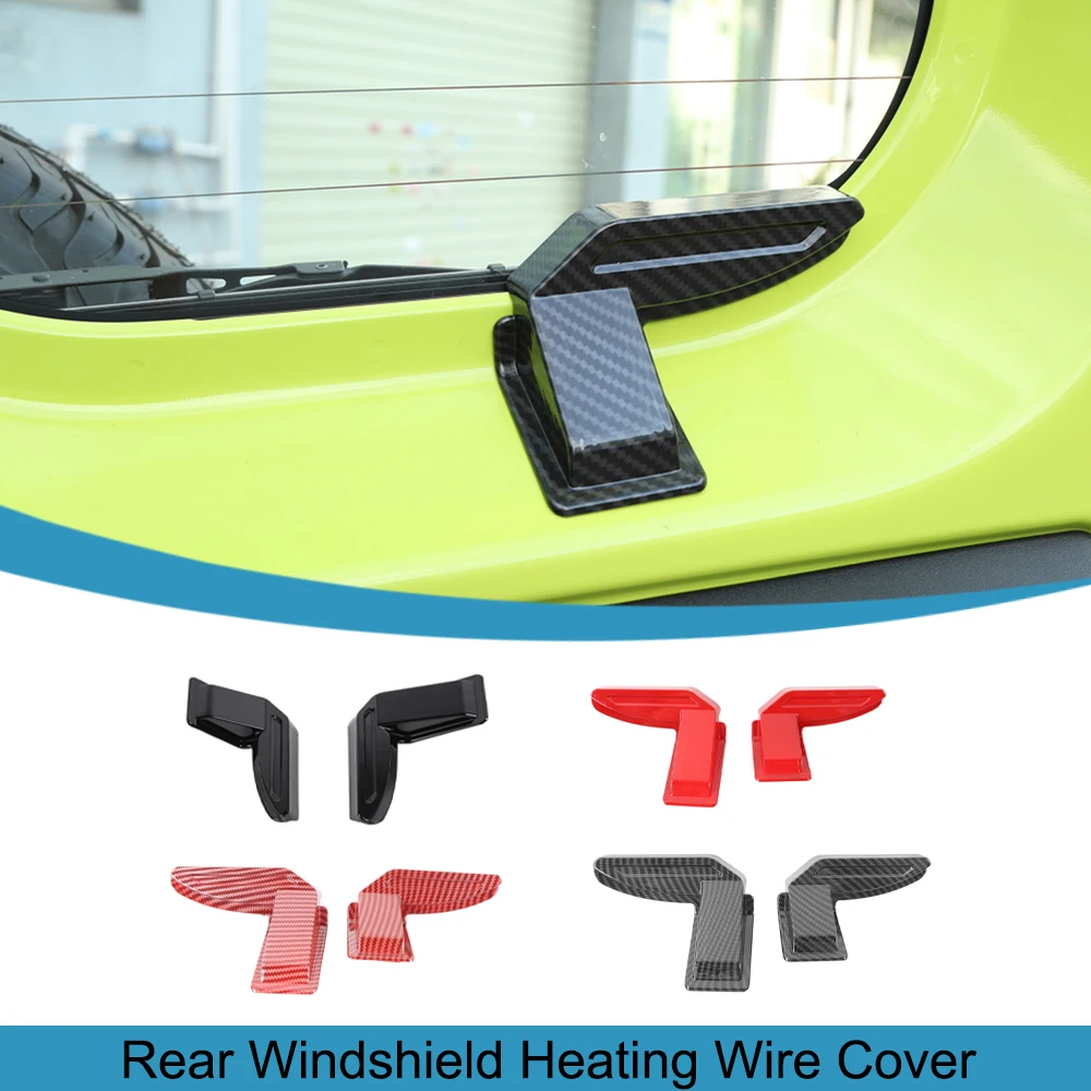 

Rear Windshield Heating Wire Decoration Cover Trim for Suzuki Jimny JB64 JB74 2019 2020 2021 2022 2023 Car Interior Accessories