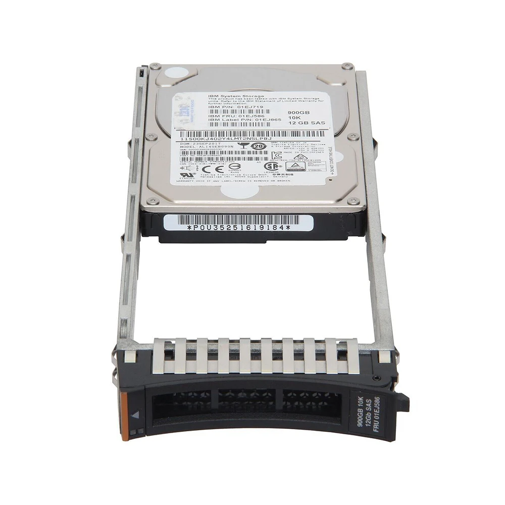 01EJ719 01EJ586 01EJ865 For IBM Hard Disk V3700 V2 900G 10K SAS 2.5" 12GB