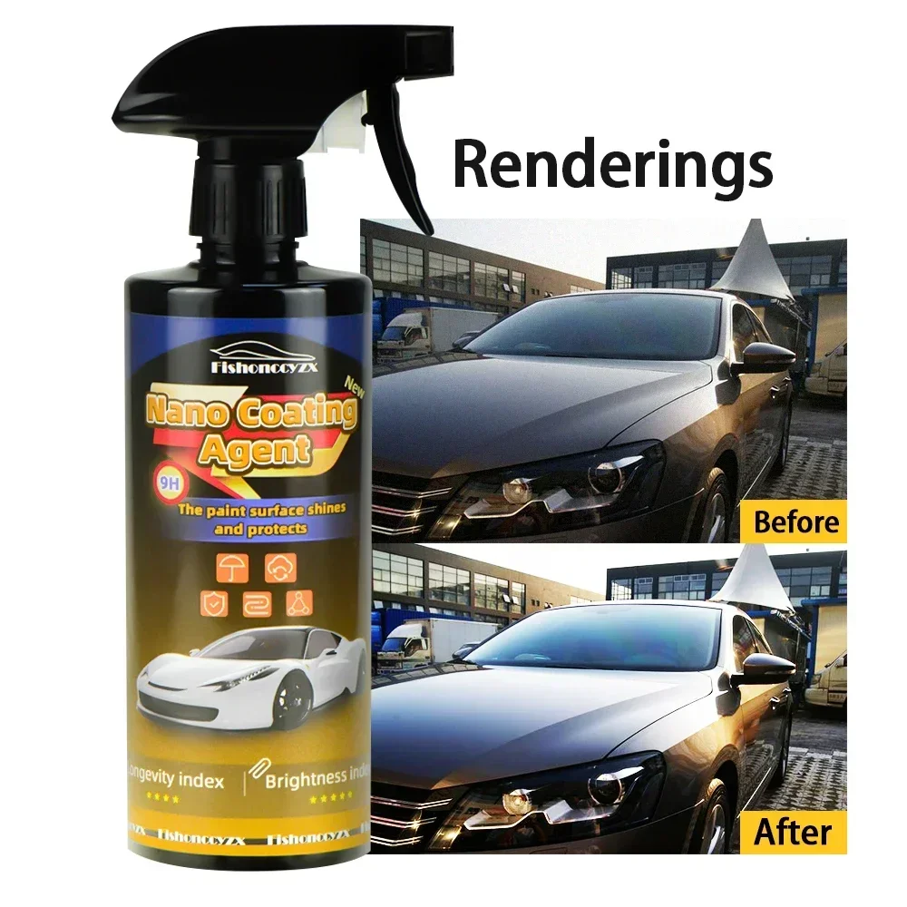 For Car 10H Hardness Car Detailing Ceramic Coating Products Car accessories Nano Glass voiture  Plastic Restorer Tool