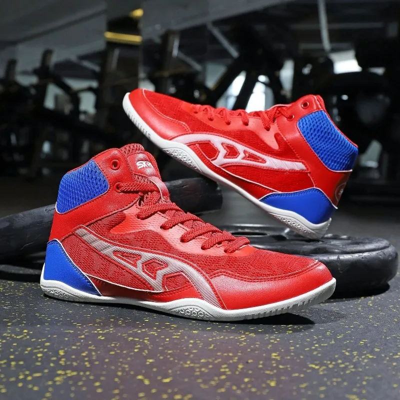 

Новинка 2024 года, боксерские ботинки унисекс, роскошные брендовые борцовские ботинки для мужчин и женщин, дизайнерская боевая обувь, дышащая тренировочная обувь унисекс