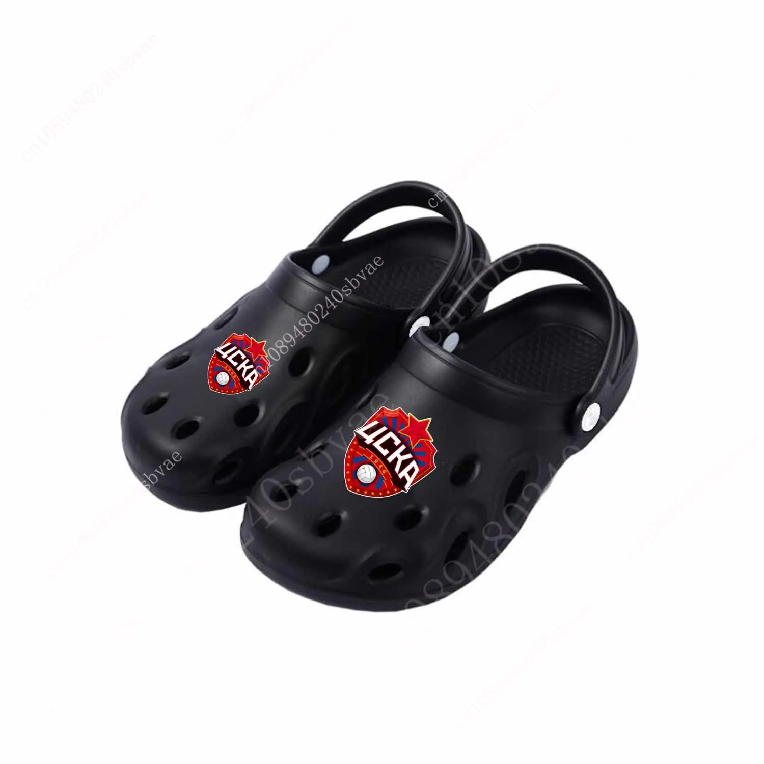 

ВК ЦСКА Москва VC CSKA Moscow Volleyball Custom Clogs Mens Women Teenager Water Shoes Sandals Bespoke Clog Shoe Hole Slippers