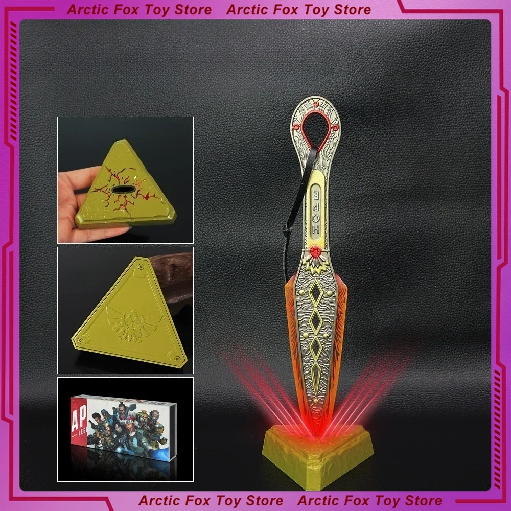 

30cm New Apex Legends Game Peripherals Metal Model Props and Weapons Desktop Decoration Ornaments Birthday Festival Gifts Toys