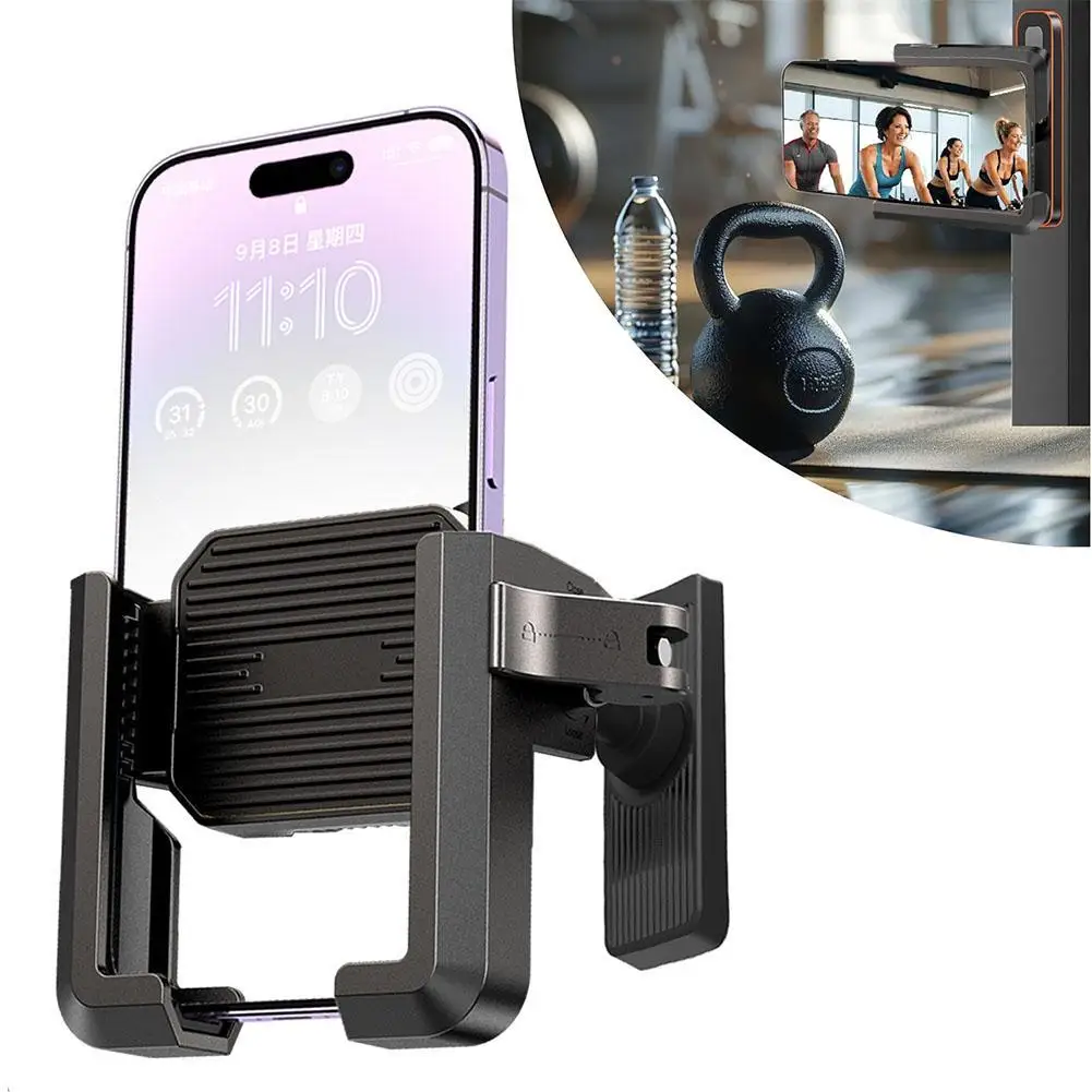 

Motorcycle Bike Phone Holder Magnetic Lazy Car Phone Holder For Indoor Treadmill Lazy Bracket