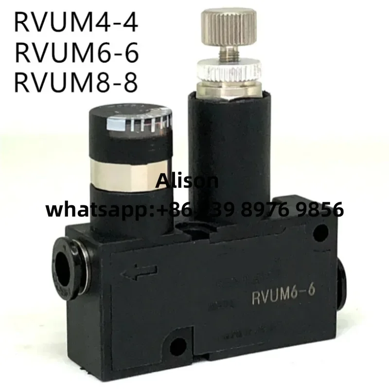 PISCO type pressure regulating valve RVUM4-4 RVUM6-4 RVUM6-6 RVUM8-6 RVUM8-8 LRMA-QS-4 LRMA-QS-6 LRMA-QS-8  LRMA-M5-QS-4