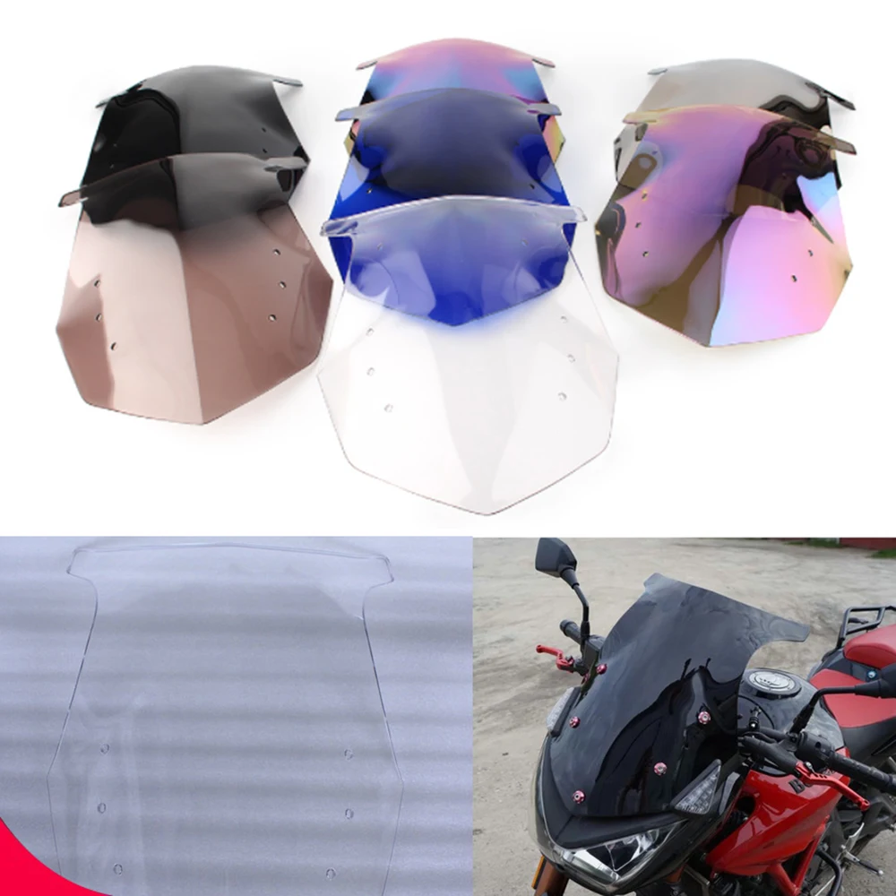 For KAWASAKI Ninja 1000 SX Z1000SX Z 1000SX 2011 Motorcycle Double Bubble Windshield Deflector Protector Windscreen Accessories