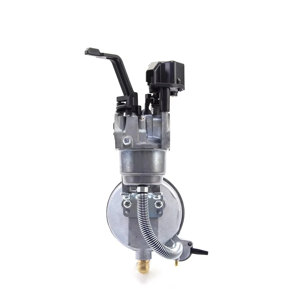 P19B Dual Fuel Carburetor for 168F 170F Engine Models with Red Knob for 6.5HP Inverter Generator For LPG Petrol