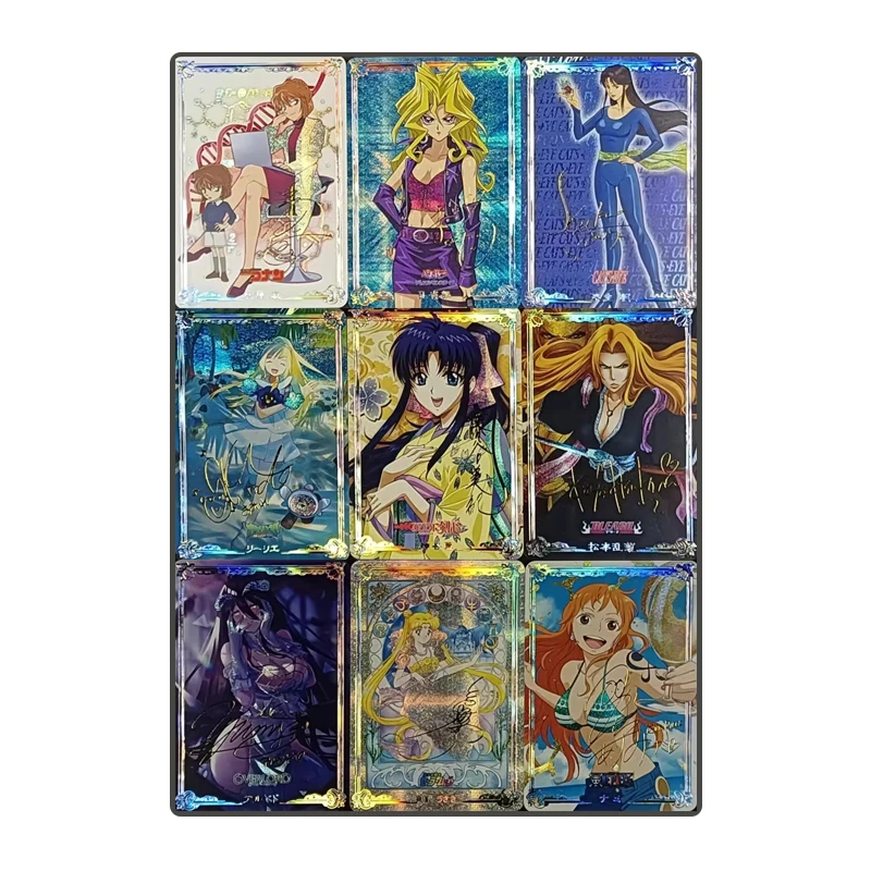 Anime Goddess Story Diy Homemade Card cartoon character Nami Tsukino Usagi Chibiusa Collectible card toy Christmas birthday gift