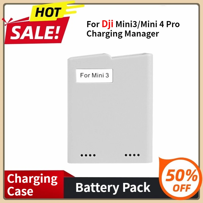 

With Fast Charging Support Drone Accessories for Dji Mini3/Mini 4 Pro Charging Manager 2453mAh 3850mAh Battery Charging Case