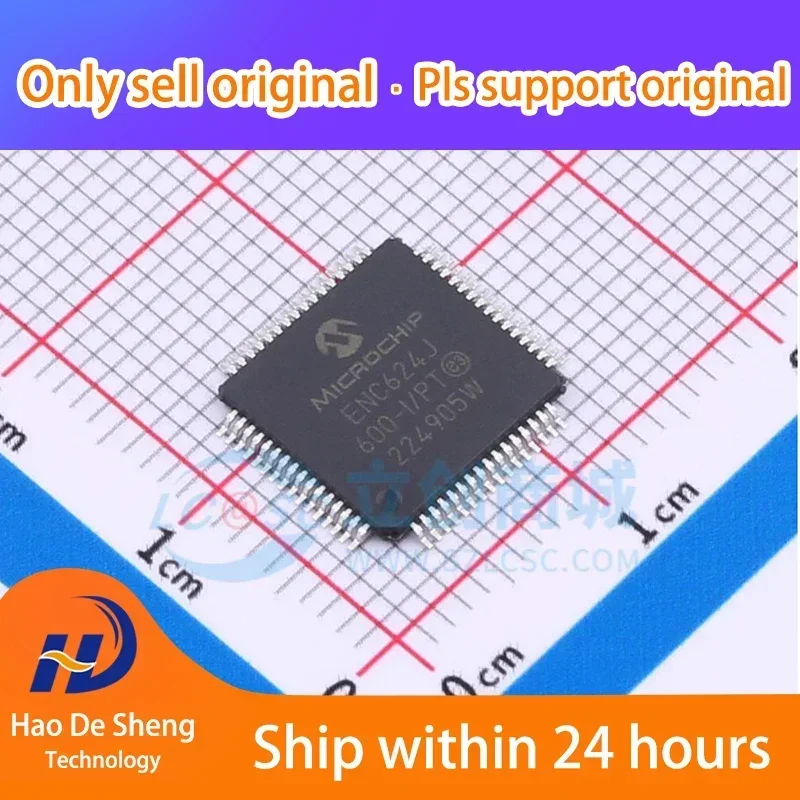 

10PCS/LOT ENC624J600T-I/PT TQFP64 New Original In Stock