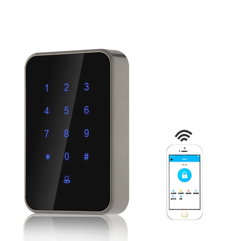 New digital keyless pin code smart door lock wifi app