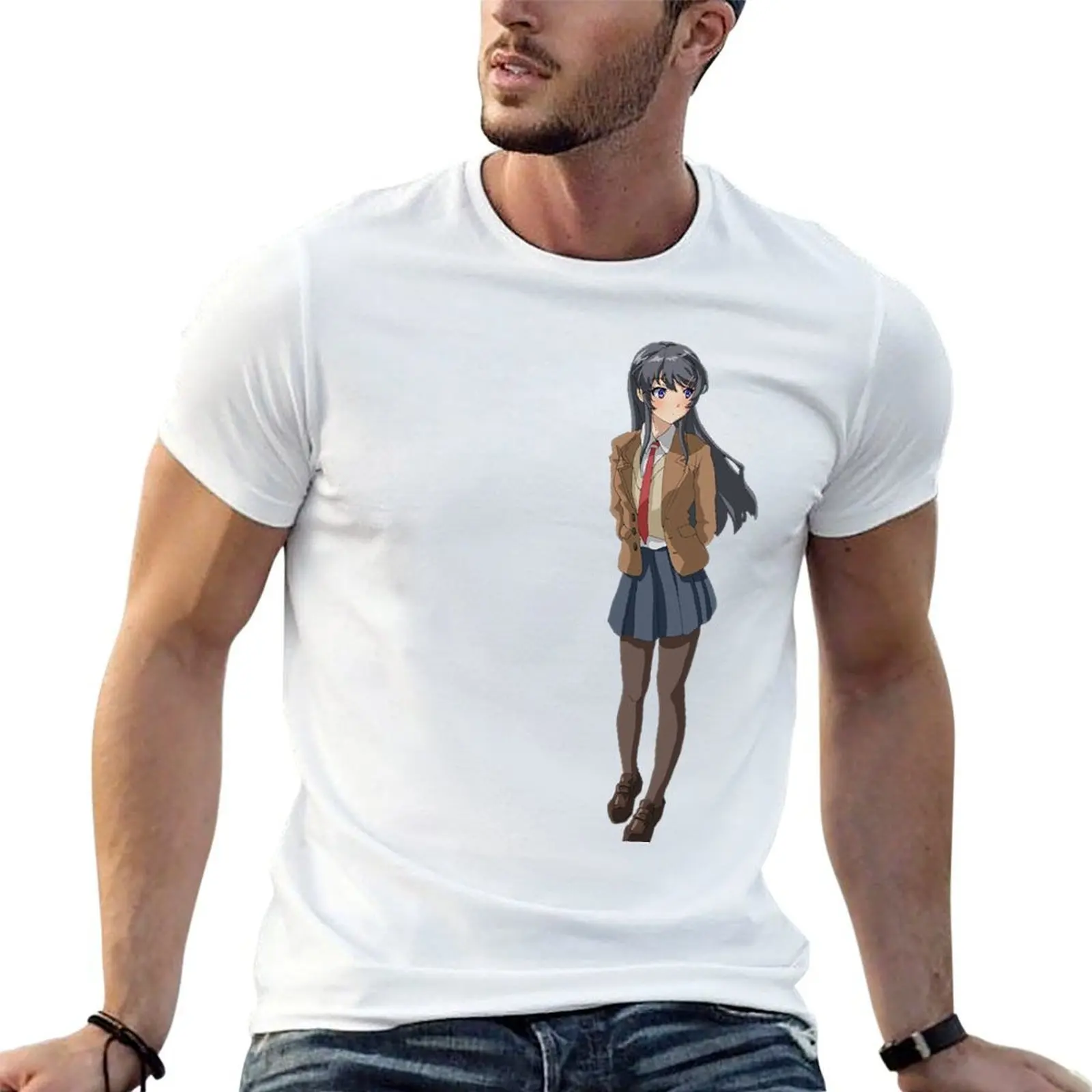

Rio Futaba - RASCAL DOES NOT DREAM OF BUNNY GIRL SENPAI T-Shirt funny t shirts man t shirt man designer T-Shirt