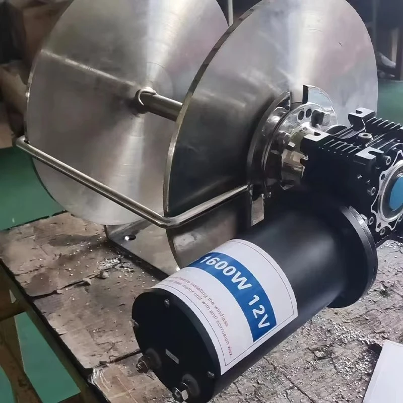 STLF المصنع مباشرة كابستان ونش كهربائي Windlass ونش مرساة بحري أفقي للقارب للروافع الكهربائية الأخرى #4