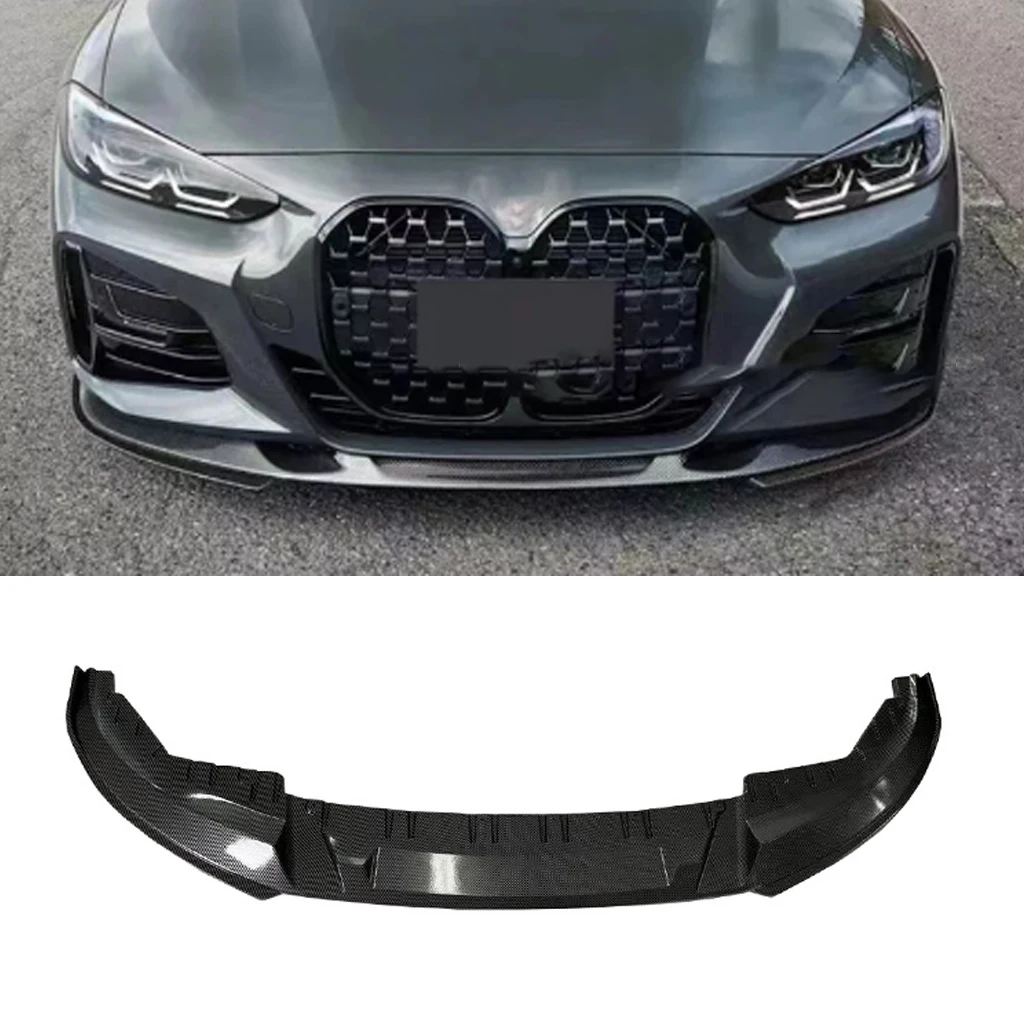 

Front Bumper Splitter Lip Body Kit Spoiler For BMW 4 Series G24 G26 4 Door 430i 440i i4 Gran Coupe 2020-2023 M Performance Style