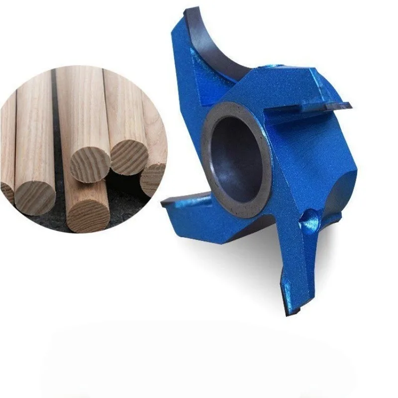 

Woodworking Steel Alloy Vertical Milling Tool Knife Arc Trimming Knife Quarter Round Chair Stick Knife