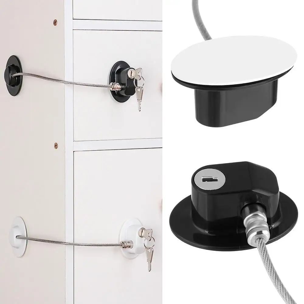 New Prevent Children Falling Kids Safety Protection Baby Safety Lock Cupboard Door Lock Fridge Lock Window Locks