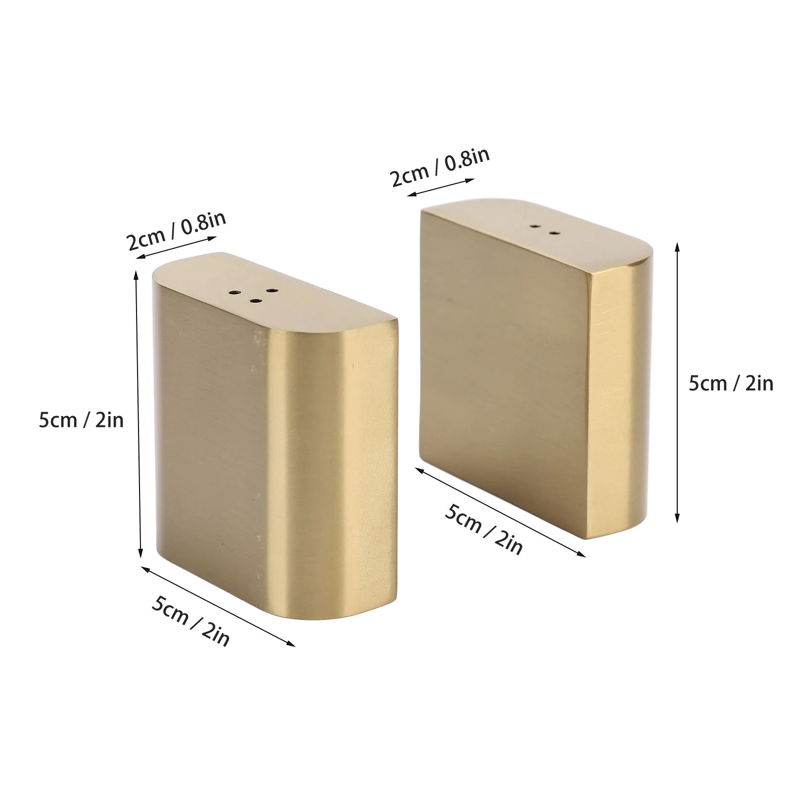 طقم هزازات ملح وفلفل بغطاء ، فولاذ مقاوم للصدأ ، مقاوم للكسر ، زجاجة توابل ، برطمان توابل ، أداة مطبخ منزلية ، 2 * *