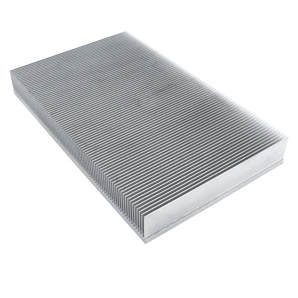 250x150x30mm Aluminum Skiving Fin Heatsink Heat Sink Radiator Cooling for Electronic LED LCD Heat Dissipation
