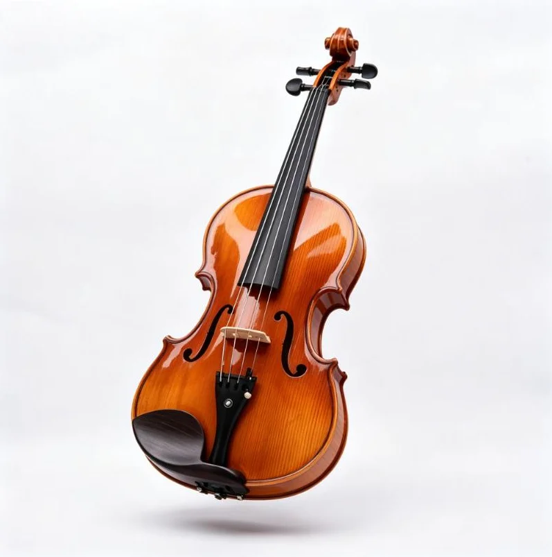 Solidwood Student Viola with Brazil Wood Bow  Painted Custom Finish, Spruce Face, Maple Back/Sides  Affordable Price