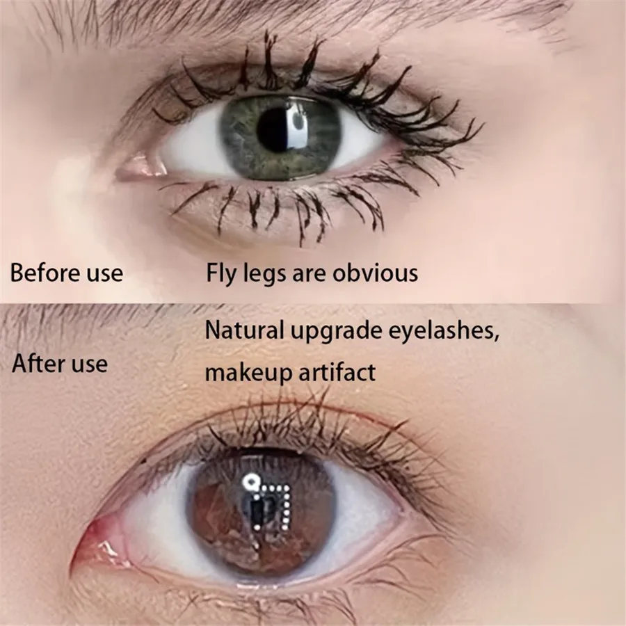 1pc Professional Mascara Fan Brush for Natural Lift - Smudge-Proof & Clump-Free Application, Alcohol-Free, No Batteries Required