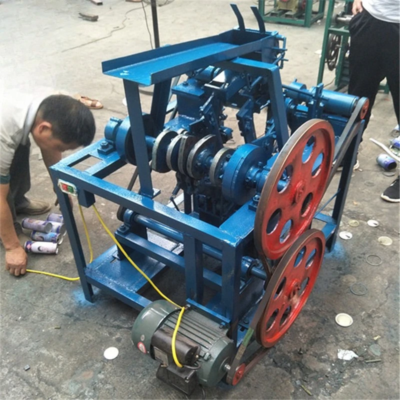 Separate and cut off the two ends of the can machinery and equipment, automatic aluminum and iron separation machine