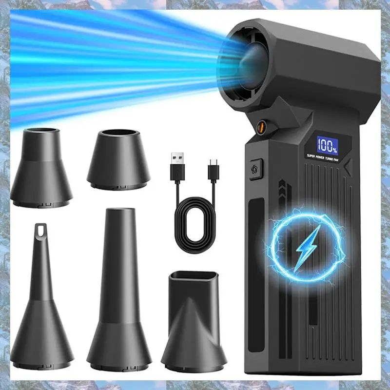 فلاش تريند يده التوربينات العنيفة Z2 110000 دورة في الدقيقة المحمولة عالية السرعة توربو مروحة صغيرة محرك مروحة أنبوبي #1