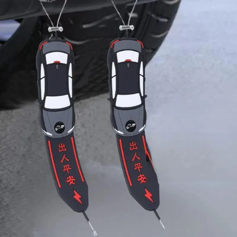 

Auto Anti Static Strip Length Adjustable Flex Car Anti-static Belt Vehicle Ground Wire Strap Vehicle Supplies for Safe Driving