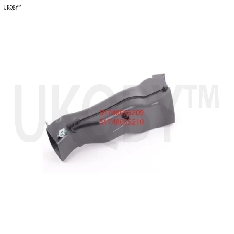 

Air duct brake right air duct air duct with damper control device 51748055209 51748055210 51747343804 51747343803