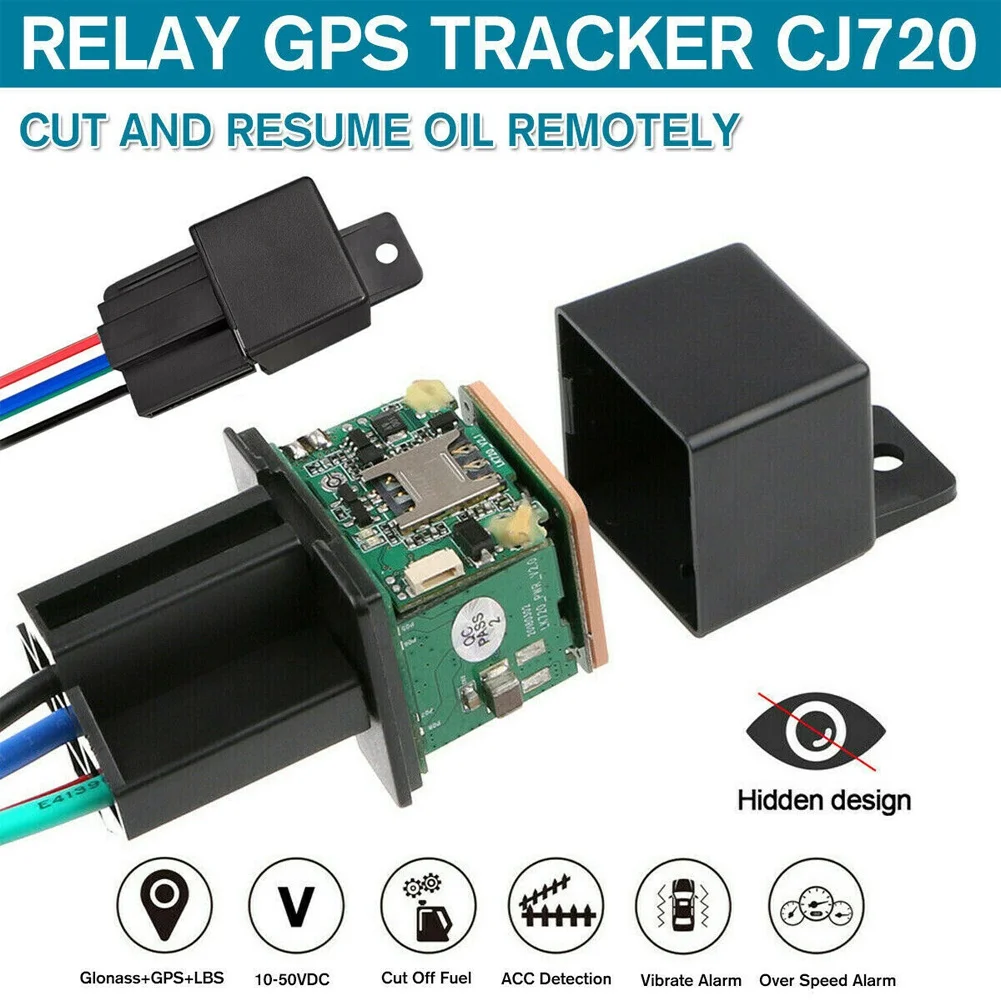 GPS Locator Car Real-Time Device Locator Remote Control Anti-Theft