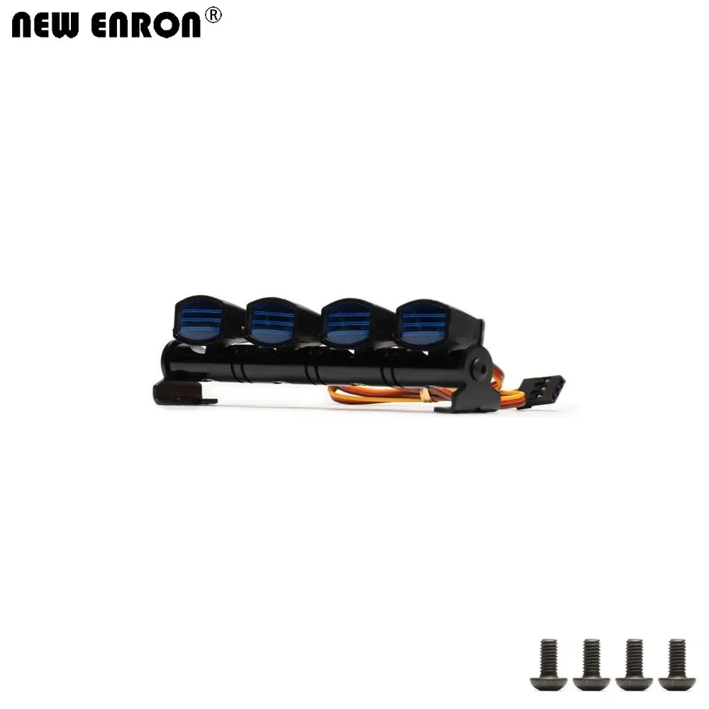 Metal LED Roof Lamp 5 Light 4.8-6V 102mm * 18mm Bar FOR RC Car 1/10 Traxxas Axial SCX10 90046 MST Tamiya TRX4 MST