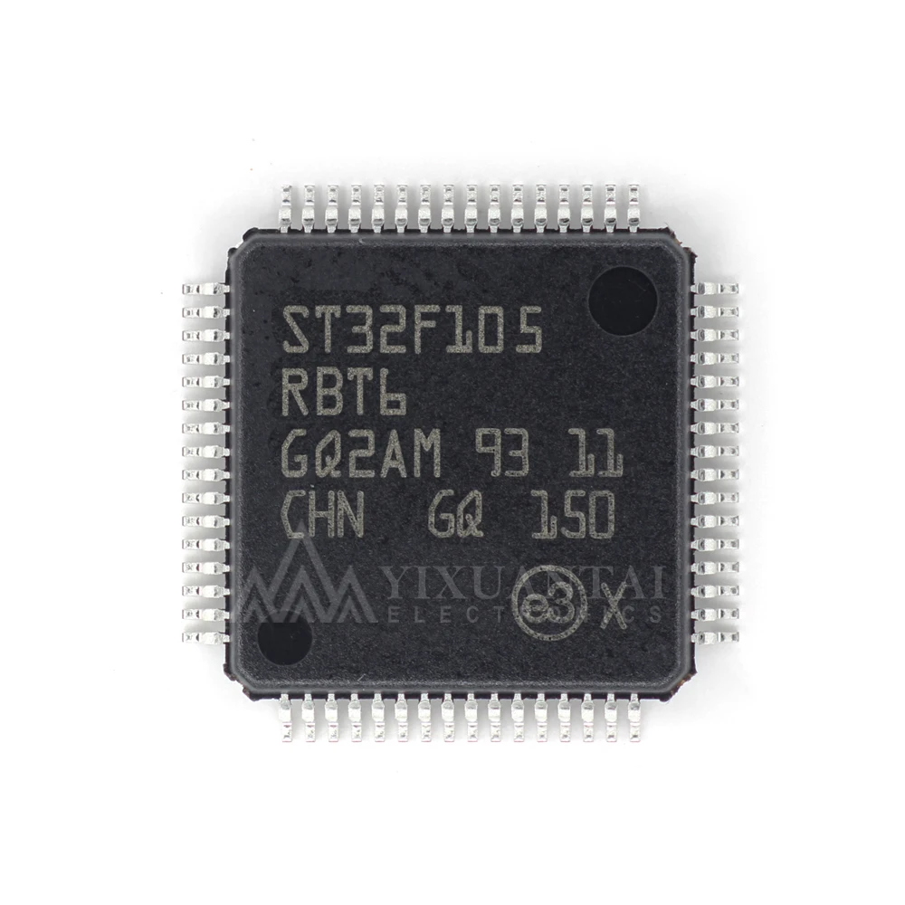 5pcs/lot NEW STM32F105RBT6 General Purpose 32-Bit Microcontroller MCU IC LQFP 64-Pin 128KB Flash Embedded Control Chip