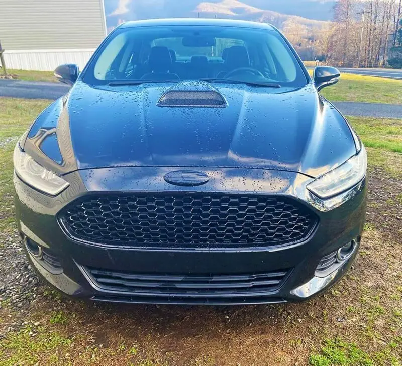 

Exterior Accessories Oval Front Grille Emblem Aluminum Logo Black Car Front Grille Emblem For Ford For Ford Silver