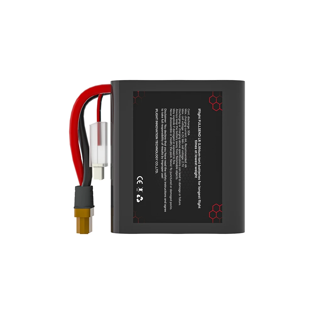 iFlight Fullsend 6S 4000mAh 22.2V EVE EVEINR21700-40PL Li-Ion Battery with XT60H Connector For FPV