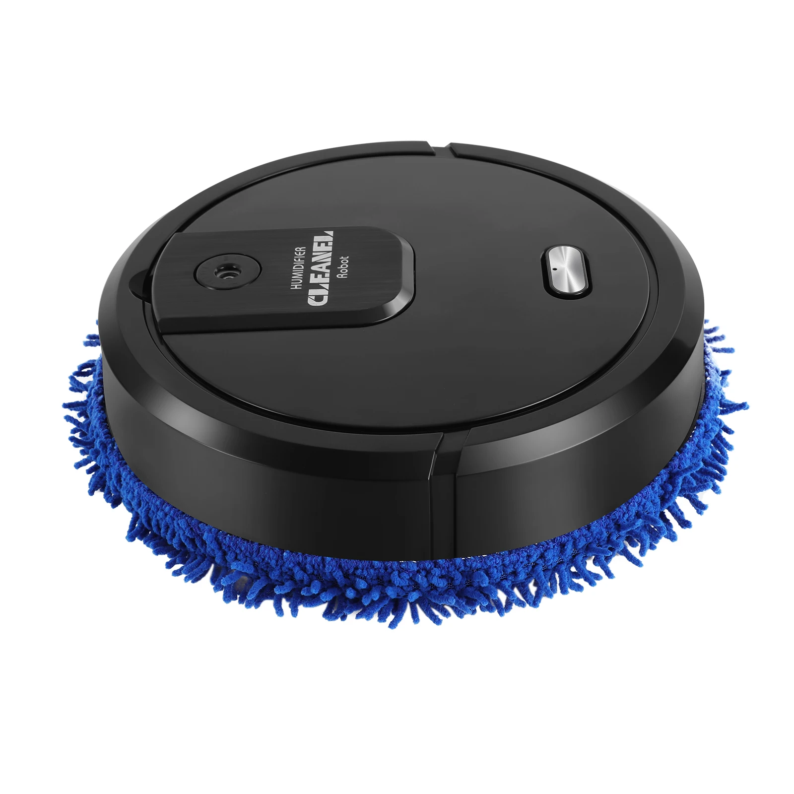 

Intelligent Mop Robot - 2 in 1 Wet and Dry Robot for Wooden and Tile Floors, Quiet (60 dB), USB Charger, with Dry and Wet Wipes