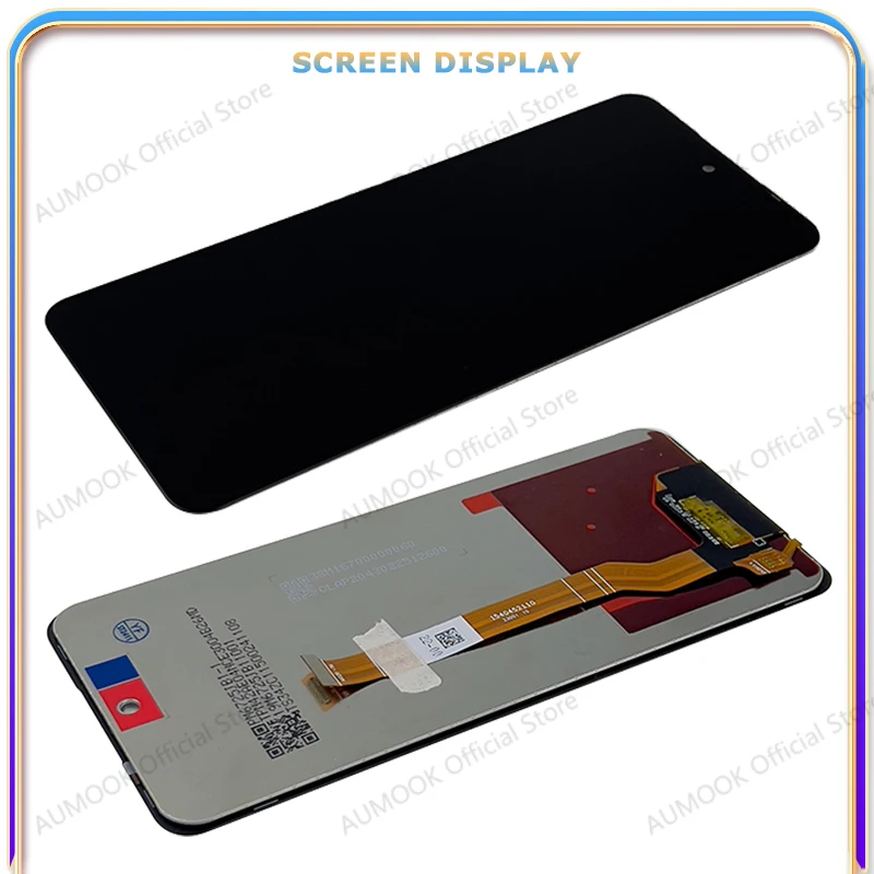 Wyświetlacz LCD do OnePlus 1+ Nord CE 3 Lite CPH2467 CPH2465 Ekran Dotykowy Digitizer Zestaw LCD Części Zamienne z Ramką — zdjęcie produktu 4