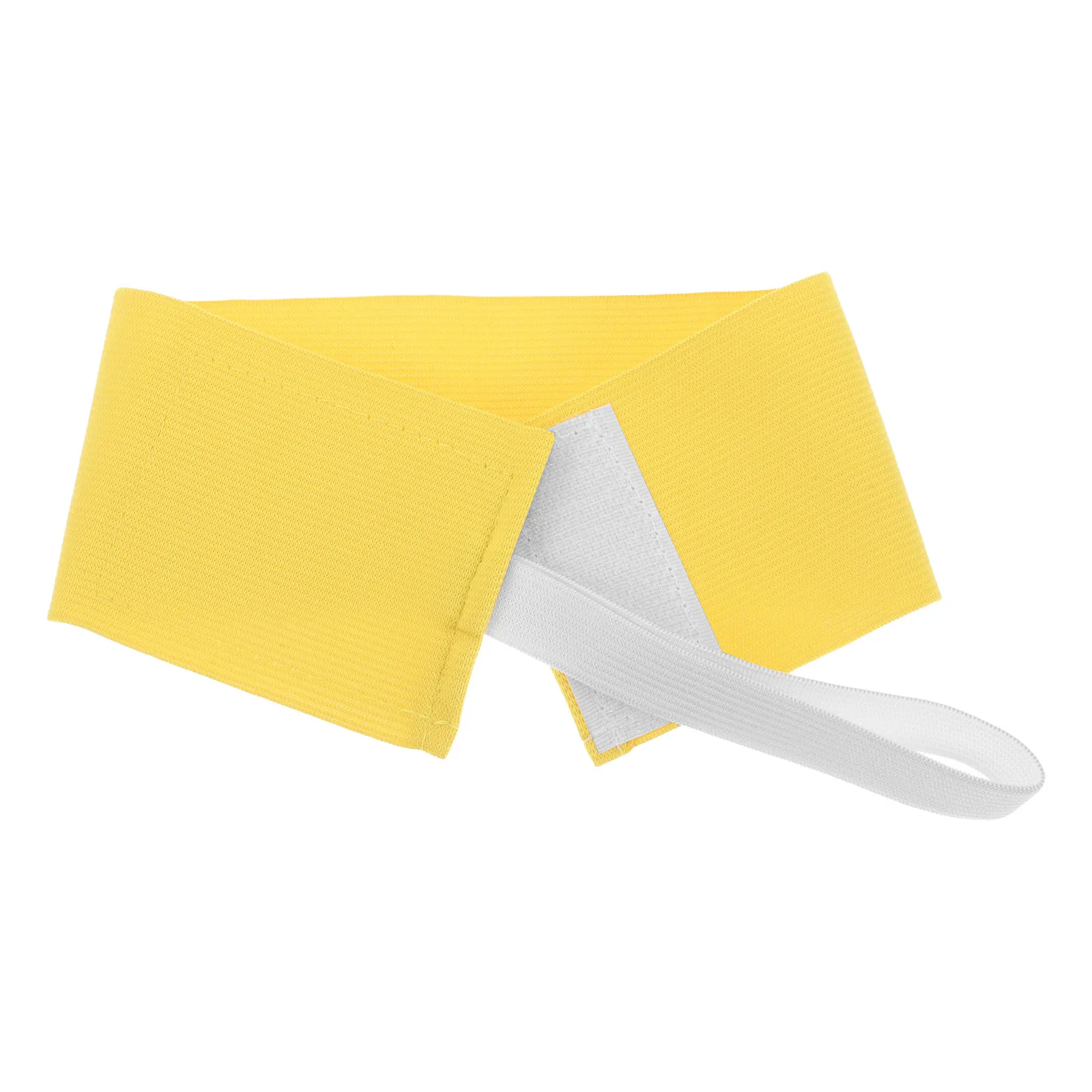 

Reflective Armband Captain Team Adjustable Yellow Basketball Player Sports Supply Elastic Band Blank Arm High Visibility Night