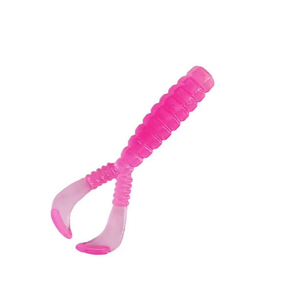 30 Stück Mini-Wurm TPR Silikon Weichköder 40mm 0,5g Schwimmender Kunstköder für Meeres- und Felsenfischen Swimbait Wobbler Angelköder – Detail 3