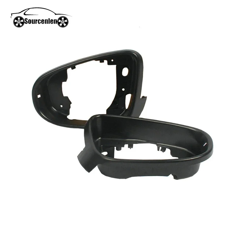 For VW Golf 6 MK6 2009-2013 Touran 2009-2015 Front Rearview Mirror Frame 6R0857602A 6R0857601A