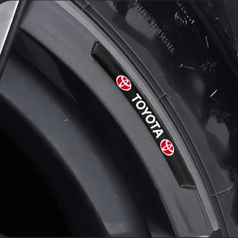 Wheel Rims Toyota Decoration Strips Sticker for Toyota Prius Avensis Auris Prado Chr Corolla Camry Rav4 Yaris Hilux Accessories