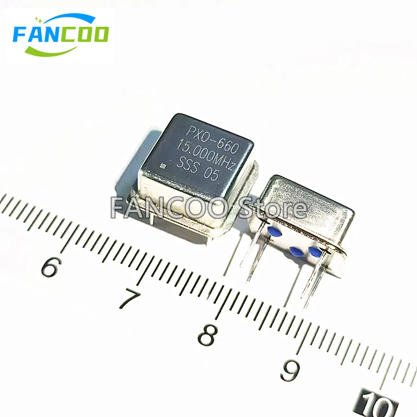5PCS 15M 15MHZ 15.000M 15.000MHZ Half size 3.3v 5v CRYSTAL CLOCK OSCILLATOR OSC DIP-4 15.000