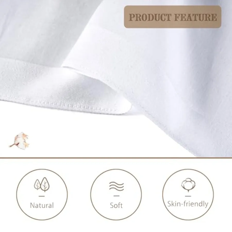 100 Soft Cotton Men's Handkerchiefs White Hankie Pack of 12 Pieces for Formal Wear Business Meetings and Daily Use with Premium