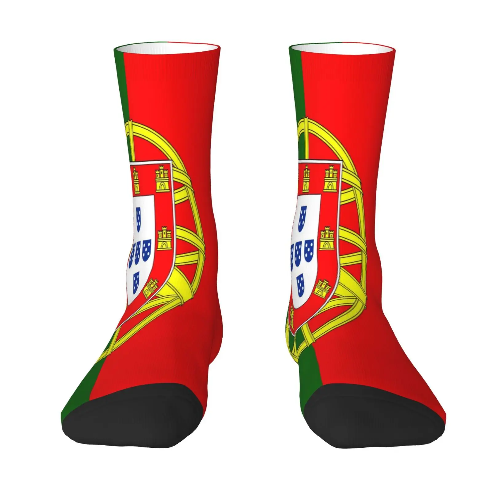 

Flag of Portugal Pattern Socks Retro Trend Crazy Street Hip-Hop Socks Breathable Non-slip Casual Sports Socks Novelty Party Gift